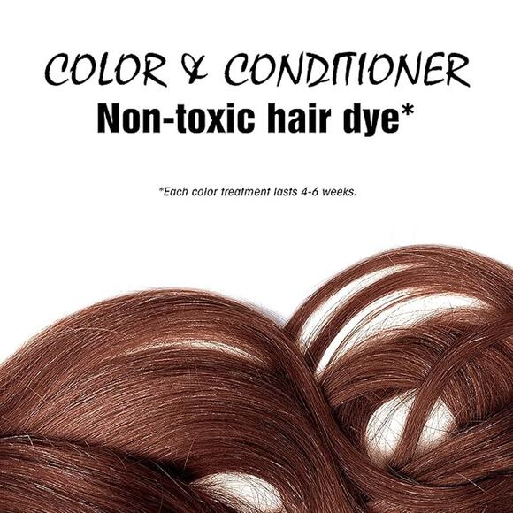 Natural Henna Hair Color & Conditioner MAHOGANY Certified Organic Light Mountain - Picture 8 of 10